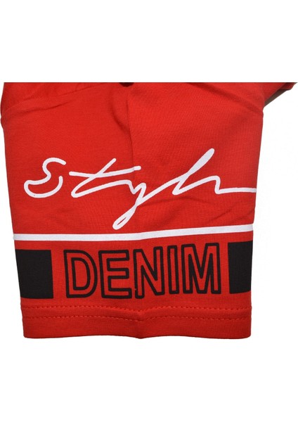 Jeans Yazılı Tişört modelleri