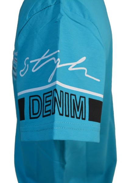 Jeans Yazılı Tişört modelleri