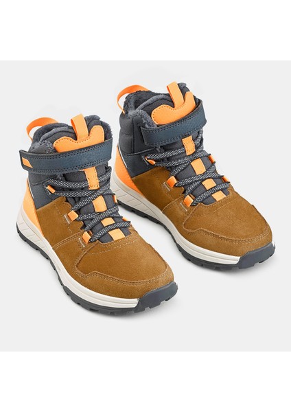 Quechua Çocuk Cırt Cırtlı Kar Botu - Deri - SH100 Warm modelleri