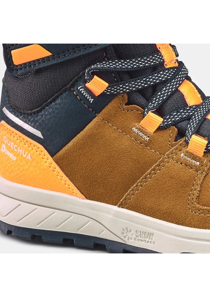 Quechua Çocuk Cırt Cırtlı Kar Botu - Deri - SH100 Warm fırsatları