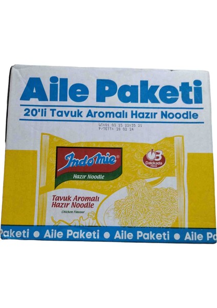 20LI Tavuk Aromalı Hazır Noaodle fiyatları