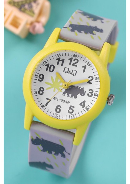 B22A017Y Sarı-Gri Renk Unisex 10 Atm Su Geçirmez Çocuk Kol Saati fiyatları