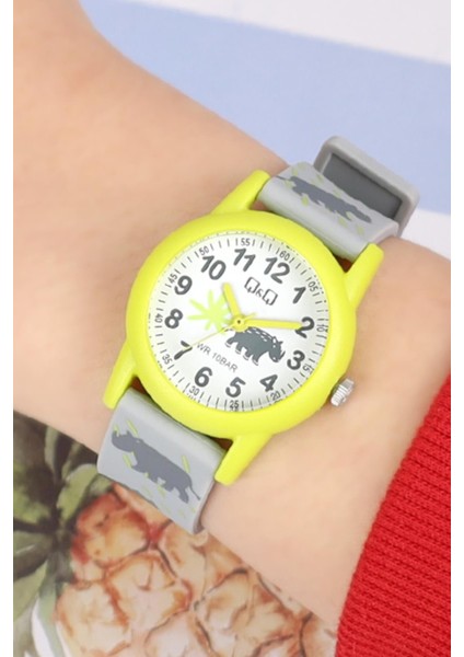 B22A017Y Sarı-Gri Renk Unisex 10 Atm Su Geçirmez Çocuk Kol Saati modelleri
