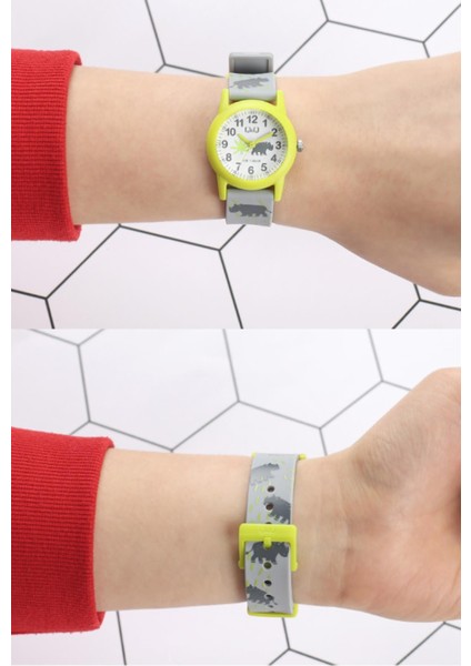 B22A017Y Sarı-Gri Renk Unisex 10 Atm Su Geçirmez Çocuk Kol Saati fırsatları