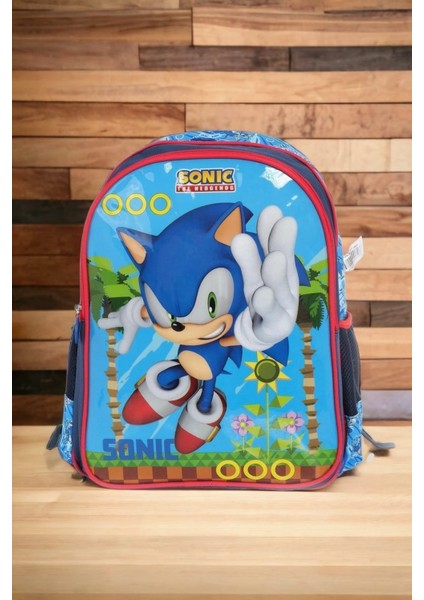 Sonic Llkokul Çantası ve Beslenme Çantası