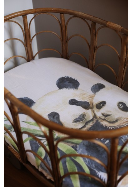 Panda Organik Müslin Set