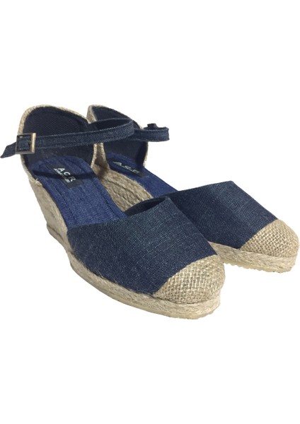 Bayan Hasırlı Keten Espadril Dolgu Topuk fiyatları