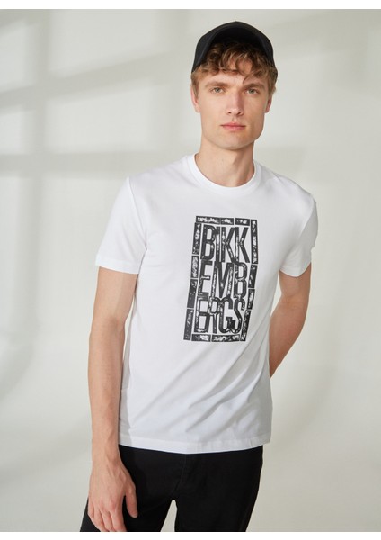 Beyaz Erkek T-Shirt C 4 101 2V