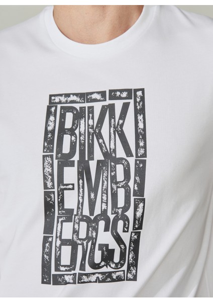 Beyaz Erkek T-Shirt C 4 101 2V