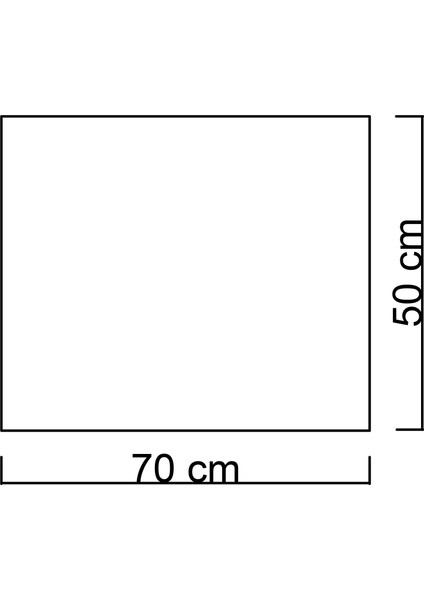 50X70 cm Buğu Çözücülü Dokunmatik Işıklı Ledli Banyo Aynası