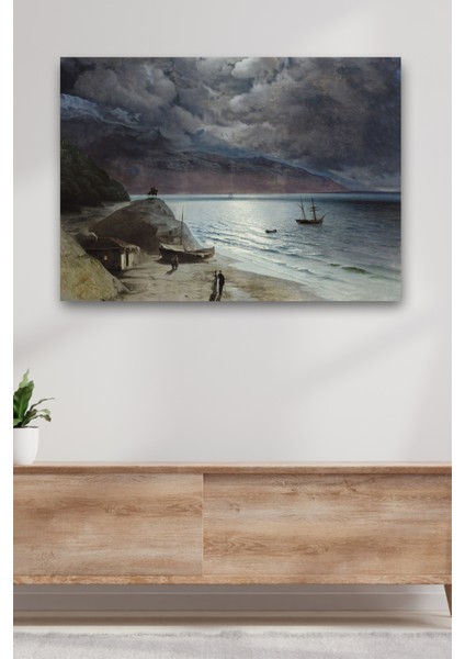 Ressam Kanvas Tablo Dekoratif Duvar Tablosu