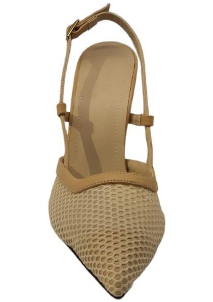 114Z Ince Topuk Sivri Burun Kaydırmaz Topuklu Ayakkabı modelleri