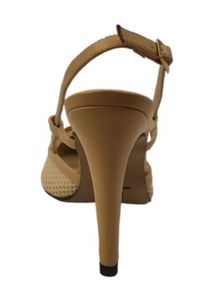 114Z Ince Topuk Sivri Burun Kaydırmaz Topuklu Ayakkabı fırsatları