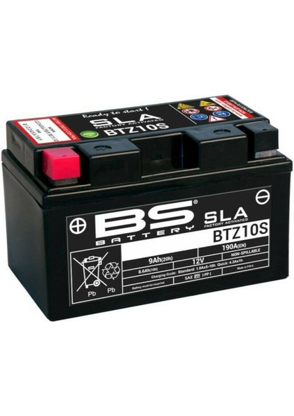 BTZ10S Sla 2014-2018 Honda Cbr 650 F Uyumlu Akü Jel Akü indirimleri