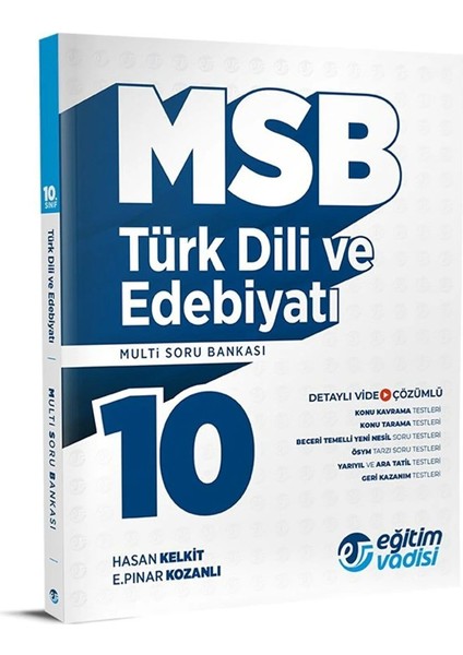 10.Sınıf Türk Dili ve Edebiyatı Multi Soru Bankası