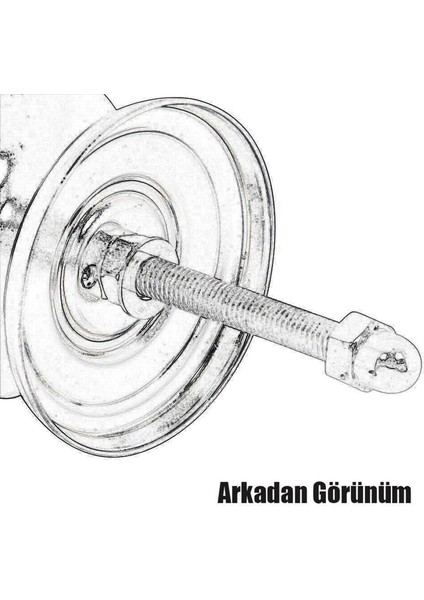 Kapı Tokmağı Kapı Topuzu Baba Kolu Metal Tokmak Bakır modelleri