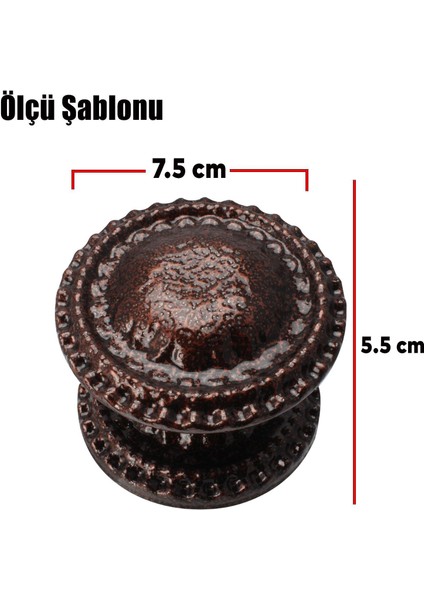 Kapı Tokmağı Kapı Topuzu Baba Kolu Metal Tokmak Bakır fırsatları