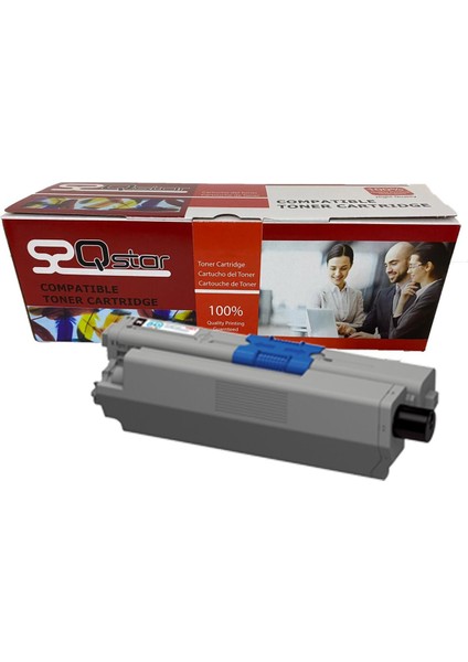 Oki C301 Yl Sarı Muadil Toner