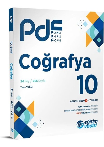 10.Sınıf Coğrafya PDF Planlı Ders Föyü