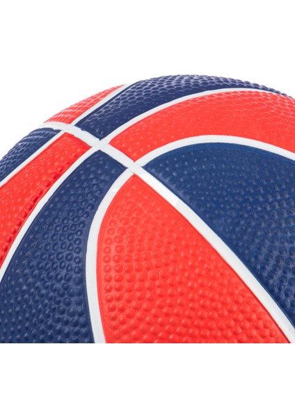 Mini Basketbol Topu Iç Ve Dış Mekan Basketbol Topu K100 1 Numara Mavi Kırmızı