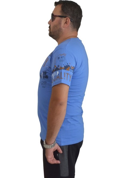 Bisiklet Yaka Tişört