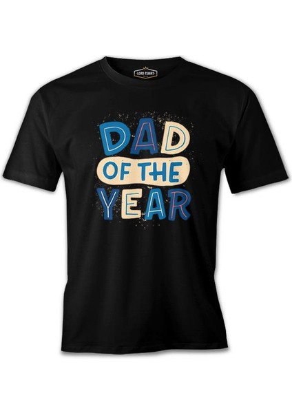 Dad Of The Year Siyah Erkek Tshirt