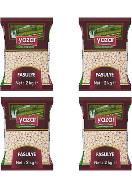 Çumra Fasulye 2 kg x 4 Paket