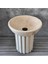 Traverten Lavabo Oval Kenarlı 1