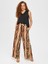 Batik Desen Wıde Leg Viskon Pantolon 67485 1