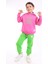 Toontoy Kız Çocuk Baskılı Eşofman Takım 1