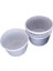 Cupcake Kalıbı Büyük Boy Düz Renk 62X40 mm 100 Adet Gri 3