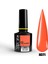 H021 UV LED Kalıcı Oje Canlı Turuncu Renk 10 ml Uzun Süreli Kullanım İçin 3