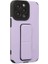 Iphone 14 Pro Max Kılıf Mega Standlı Silikon - Lila 300099 5