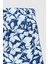 Regular Fit Lacivert Baskılı Şort Mayo 0EC62AD06105M 4