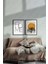 Home Temalı Çerçevesiz Çerçeve Görünümlü 2 Parça Mdf Duvar Tablo Seti Güneş Tablo Set 1