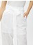 Crop Brode Pantolon Kemer Detaylı 5