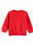 Baskılı Sweatshirt Uzun Kollu Bisiklet Yaka 2