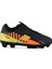 231-1139 Mr Erkek Siyah-Turuncu Çoraplı Krampon Futbol Ayakkabı 1
