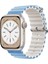 Apple Watch 42-44-45-49MM Krd-28 Ocean Çift Renkli Açık Mavi Kordon 2