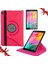 Samsung Galaxy Tab T290 8 Inç Döner Standlı Tablet Kılıfı ve Cam Koruma Seti 1