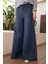 1162-DENIM Pantolon Etek Koyu Mavi 3