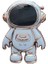 Space Astronaut Figürlü Parlak Universal Cep Telefonu Standı 1
