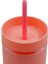 Çift Katmanlı Pipetli Sızdırmaz Kapak Bardak Matara 480 ml 2