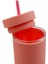 Çift Katmanlı Pipetli Sızdırmaz Kapak Bardak Matara 480 ml 4