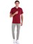 Bordo Ozp 112302 Kls. Cepli Polo Yaka Merserize T-Shirt (S-Xxl) 4