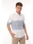 Slim Fit Uzun Kol Panolu Keten Hediye Kutulu Kolay Ütülenebilir Erkek Gömlek(A.18) - Lacivert 1
