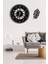 Dekoratif Duvar Saati 50X50CM + Yapraklı Tablo 1