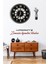 Dekoratif Aynalı Duvar Saati 50X50CM + Vazo Tablo 2