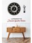 Dekoratif Aynalı Duvar Saati 50X50CM + Vazo Tablo 3