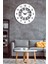 Dekoratif Beyaz Duvar Saati 50X50CM + Kuşlu Tablo 4